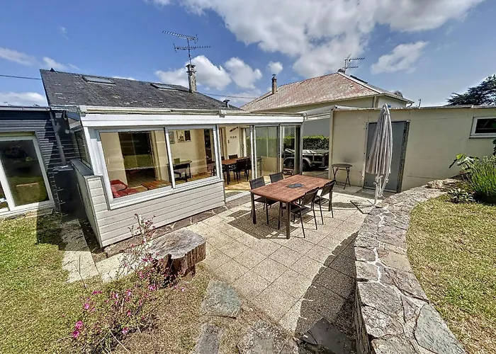 Maison De à 350m De La Avec Jardin, Véranda Et Wi-fi Gratuit - Fr-1-361-525 Сasa de vacaciones Saint-Pair-sur-Mer