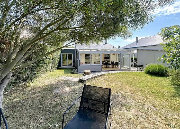 Сasa de vacaciones Maison De à 350m De La Avec Jardin, Véranda Et Wi-fi Gratuit - Fr-1-361-525 Saint-Pair-sur-Mer